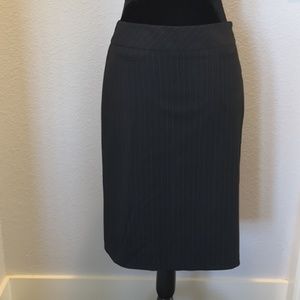 Ann Taylor Pin Striped Skirt